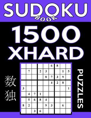 Download Sudoku Book 1,500 Extra Hard Puzzles: Sudoku Puzzle Book With Only One Level of Difficulty - Sudoku Book file in ePub