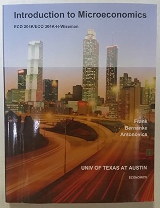 Download Introduction To Microeconomics (UT Custom Edition for Wiseman ECO 304K) - Frank | PDF