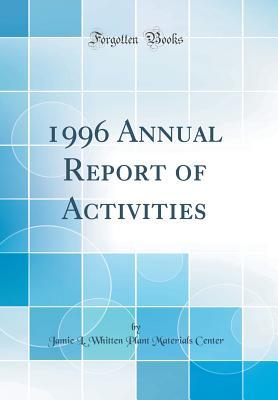 Download 1996 Annual Report of Activities (Classic Reprint) - Jamie L Whitten Plant Materials Center file in ePub