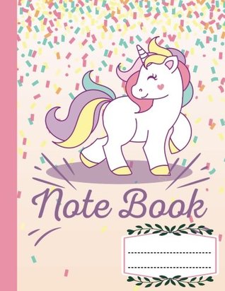 Read Online Notebook Composition Book Wide Ruled Kawaii Pink Unicorn, Writer's Notebook for School / student / office / teacher: Large School /college notebook with emoji icon inside, 110 Pages, 8.5x11 - Banana Leaves file in ePub