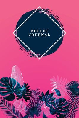 Download Bullet Journal: Awesome Designer Bullet Journal 120-Page 1/2 Inch Dot Grid Trendy Pattern Notebook 6 X 9 Perfect Bound Paperback -  file in ePub