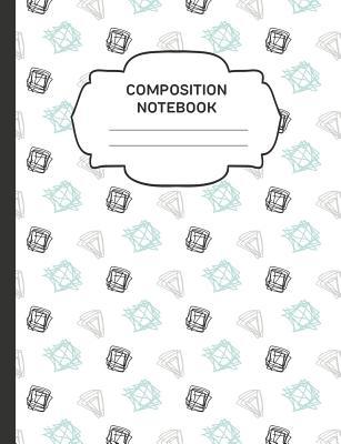 Read Online Composition Notebook: College Ruled Narrow Line Comp Books for School - Scribbles Geometric Doodles - Sarah Moulton | ePub