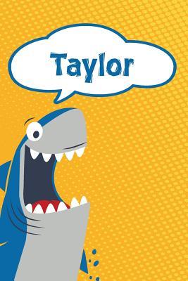Read Taylor: Personalized Shark Writting Journal, Notebook, Diary, for Kids 120 Pages 6x9 -  file in ePub