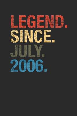 Read Online Legend Since July 2006: Graph Paper Notebook - Happy Birthday Gift or Happy Anniversary Gift Idea - Legend Publishing | ePub