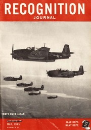 Full Download U.S. Army - Navy Journal of Recognition, Numbers 21,22,23,24. - Bureau of Aeronautics, U.S. Navy file in PDF