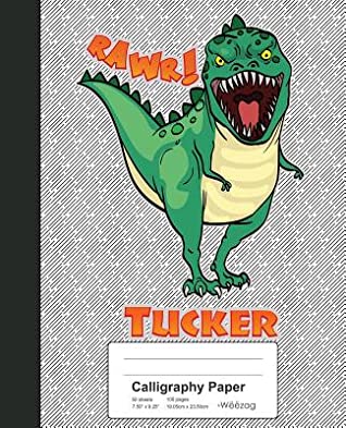 Download Calligraphy Paper: TUCKER Dinosaur Rawr T-Rex Notebook -  | ePub