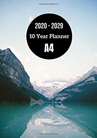 Download 2020 - 2029 10 Year Planner A4: Fjord Theme Monthly Calendar For Ten Years Time Span - TenYears ComingUp file in PDF