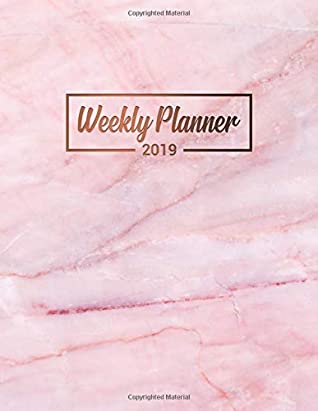 Full Download Weekly Planner 2019: Pink marble 2019 planner with weekly views, to-do lists, inspirational quotes and funny holidays. The perfect marble organizer with vision boards and much more. - Simple Planners file in PDF