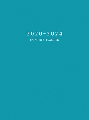 Download 2020-2024 Monthly Planner: Large Five Year Planner with Blue Cover (Hardcover) -  file in ePub