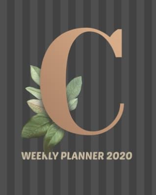 Full Download Weekly Planner 2020: January - December 2020 Monthly View Weekly View with Hourly AM/PM Calendar Views Monthly Review & Performance and Alphabet Cover - Monday start - Super Productive Planners | PDF